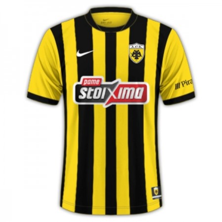 Jalkapallo Pelipaidat/Peliasut AEK Athens Kotipelipaita 2025-26